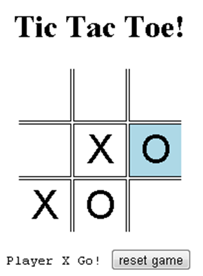 tic tac toe